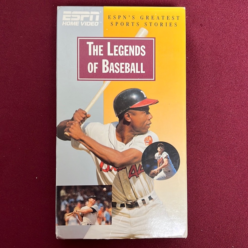 The Legends of Baseball 1991 ESPN's Greatest Sports Stories - VHS